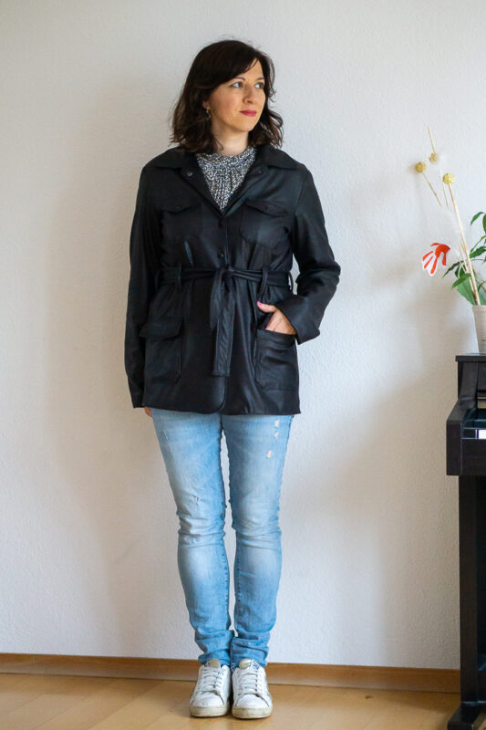 Tello Jacket by Pauline Alice Patterns sewn by Tilia